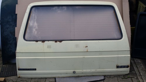 Heckklappe mit scheibe - vw, t3